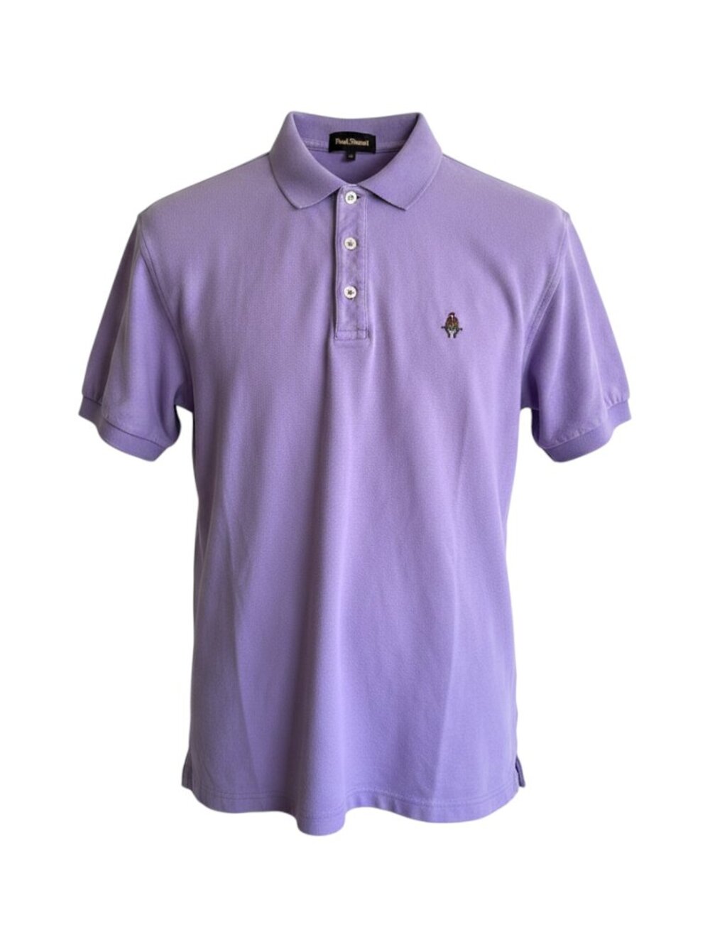 Paul Stuart Polo Shirt L Purple